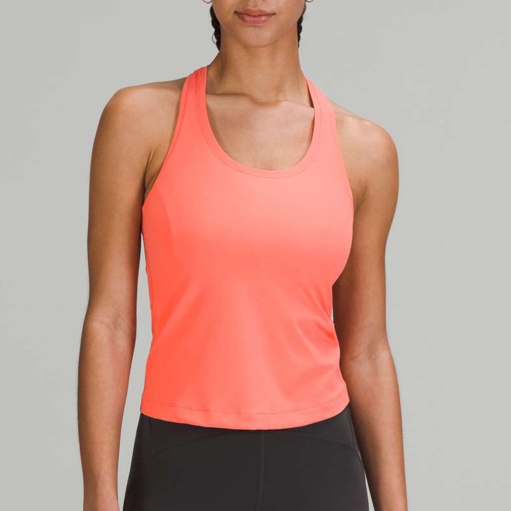 Lululemon Cool Racerback Nulu Tank Top Race Length size 8!